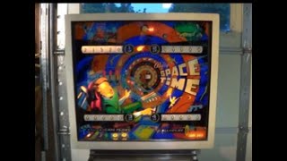 SPACE TIME PINBALL MACHINE BY BALLY 1972 [upl. by Annaliese]