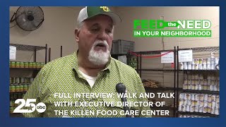 FULL INTERVIEW Walk and Talk with Executive Director of the Killen Food Care Center [upl. by Niram]