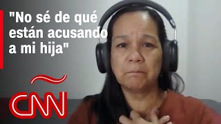 Entrevista a madre de Edni López detenida por el oficialismo en Venezuela [upl. by Blanka]