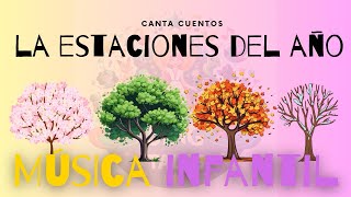 Las Estaciones del Año  canciones infantiles  didáctica para niños  Spanish Songs for Kids [upl. by Zetroc772]