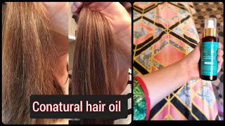 Conatural product review and organic oil for hair loss split end or rough hair🧏‍♀️ [upl. by Ayidah970]