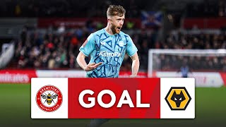 GOAL  Tommy Doyle 🚀  Brentford 11 Wolves  Third Round  Emirates FA Cup 202324 [upl. by Atworth11]