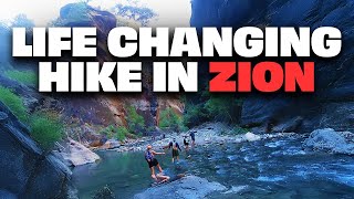 Hiking the Narrows at Zion National Park [upl. by Juni]