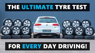 12 of the BEST car tyres for every day driving tested and reviewed [upl. by Naleek]