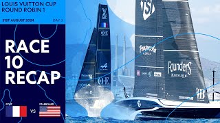 Louis Vuitton Cup Race 10 Recap [upl. by Neltiak]