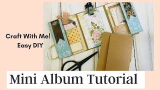 Album  Folio Tutorial  Easy DIY  Liz The Paper Project [upl. by Mapel]