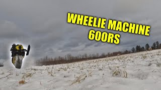 600RS DITCH AND DRIFT WHEELIES [upl. by Llednor]