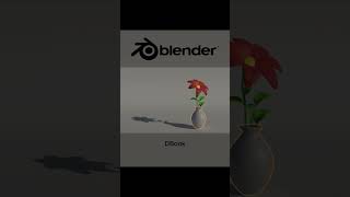 Blender 41 blender tutorial Modeling  Flower shorts [upl. by Gustavo]