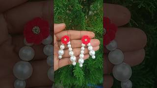 DIY safety pin earrings  🤩💖❤️ diy handmade shorts youtubeshorts viral [upl. by Morna]