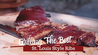 Grilling The Best St Louis Style Ribs [upl. by Eiryt]