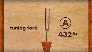 432Hz Tuning fork for musicians [upl. by Dita]