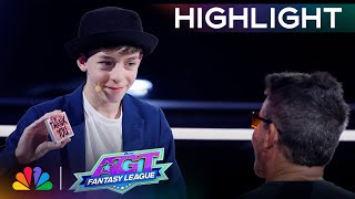 Cillian OConnors INSPIRING magic receives a STANDING OVATION  AGT Fantasy League 2024 [upl. by Yelloh448]