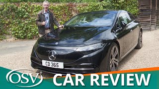 Mercedes EQS InDepth Review 2022  Most Luxurious EV [upl. by Refannej]