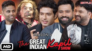 The Great Indian Kapil Show Season 2 Episode 3 with Rohit Sharma Suryakumar Sunil G Review [upl. by Gona]