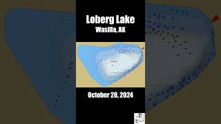 Loberg Lake Alaska 10282024 water conditions [upl. by Myke]