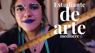 ASMR Roleplay Estudiante de arte irresponsable toma tus medidas para un proyecto 🤦‍♀️🎨 [upl. by Novak148]