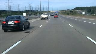 Toronto Tourism Highway 407 ETR Westbound amp Highway 400 Northbound [upl. by Merceer]