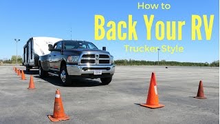 HOW TO BACK YOUR RV And Trailer quotTail Swingquot [upl. by Auberta]