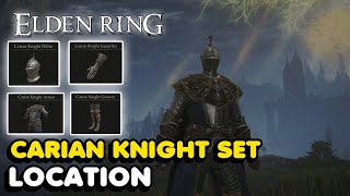 Elden Ring  Carian Knight Set Location Armor [upl. by Nilrem549]