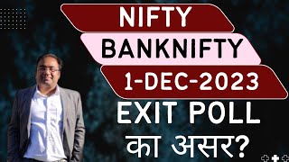 Nifty Prediction and Bank Nifty Analysis for Friday  1 December 2023  Bank Nifty Tomorrow [upl. by Derinna541]