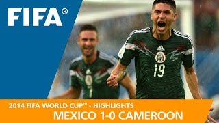 Mexico v Cameroon  2014 FIFA World Cup  Match Highlights [upl. by Auqinat]