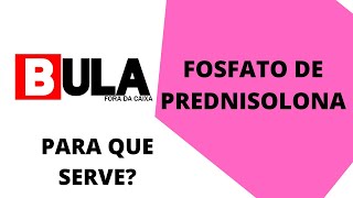 Prednisolona Para que serve [upl. by Lattimer]