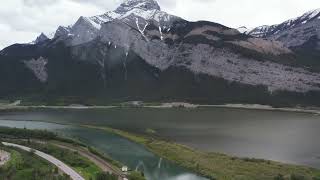 Canmore AB  Exshaw Lafarge  Largest Cement Open Pit Mine in Canada [upl. by Jerri]