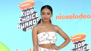 Daniella Perkins 2019 Kids Choice Awards Orange Carpet [upl. by Prudy349]