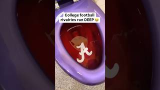 If your rivalry dont do this its TRASH🔥🤯 youtubeshorts collegefootball football alabama lsu [upl. by Elleinet]