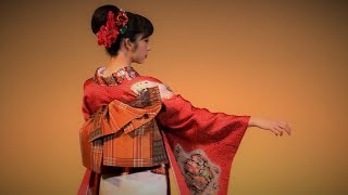 Kimono Show in Kyoto 12112017 [upl. by Akiehsat946]