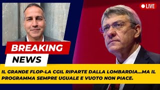 CHE FIGURACCIAIL GRANDE FLOP CGIL DELLA LOMBARDIA NELLE PIAZZESINISTRA SEMPRE PIU UN DIFFICOLTA [upl. by Cyprian150]