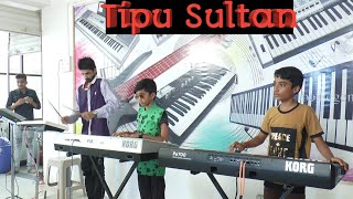 Tipu sultan keyboard  piano playing by Parth and Jinesh and octoped bhaviksur music classes morbi [upl. by Lorens]