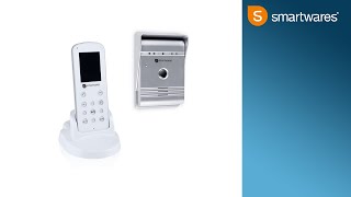 Smartwares VD40W Remote Video Doorphone  EN [upl. by Bartosch]