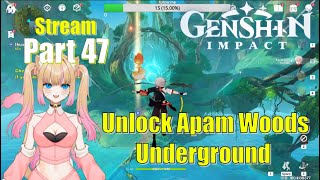 Explore Sumeru Unlock Apam woods Underground with Aranara [upl. by Matejka350]