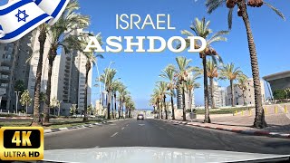 4K Scenic Drive Virtual Road Trip through Ashdod  POV Experience🎥 [upl. by Normac149]