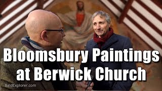 The Bloomsbury Paintings at Berwick Church in East Sussex [upl. by Eolanda]