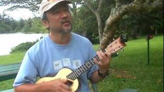 Wahine Ilikea Dennis Kamakahi ukulele cover [upl. by Anali]