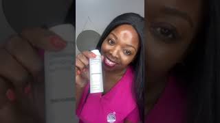 Mesoestetic Facial Mist Sunscreen Review Demo on Black Skin [upl. by Osbourn]