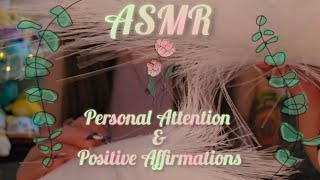 ASMR Personal Attention amp Positive Affirmations w Layered Audio so You Can Relax amp Get Some Sleep [upl. by Jahdai]