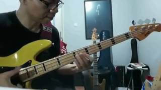 Slap bass solo keren from ig indrohardjodikoro [upl. by Vani]