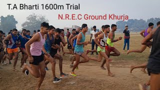 TA Bharti 1600m Taril  Nrec college khurja tabharti2024 1600m [upl. by Shannon]