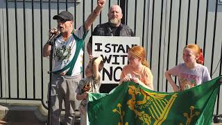 Clive Dempsey  Enoch Burke demo Mountjoy Prison Dublin [upl. by Platus929]