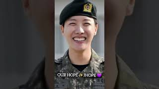 Our Hope Jhope  Jhope Military discharge moment  hoseok  Hoseok  jhope bts  jhope of bts [upl. by Gert]