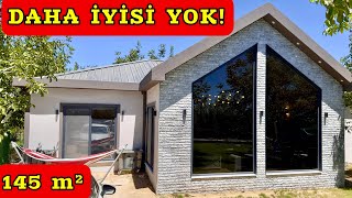 YAPILMIŞ EN İYİ Prefabrik Ev Turu ve Fiyatı  USTALIK DÖNEMİ ESERİ  Yeni Nesil Yalıtım 145 m² [upl. by Nevaed]