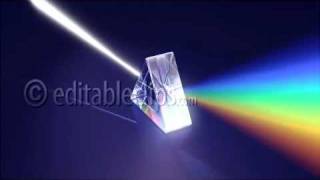 Prism and light dispersion LOOPED [upl. by Pippas]