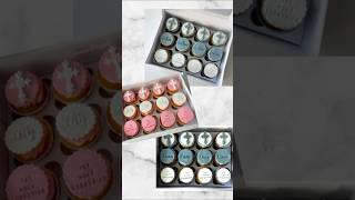 1st Holy Communion Cupcakes shorts cakeshort cupcakes firstholycommunioncupcakes customcupcakes [upl. by Cecil]