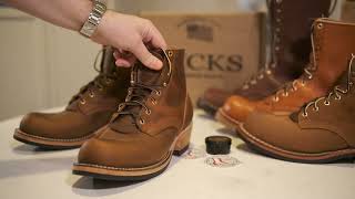 Biltrite Half Sole MTO  Nicks Handmade Boots Part 1 [upl. by Settera]