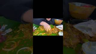 CHICKEN BIRYANI WHOLE CHICKEN CURRY CHICKEN LEG PIECE CHICKEN LOLLIPOPEGG CURRY🔥shorts asmr [upl. by Jacobba]