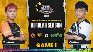 MDL PH S4  W2D1  APDX VS OMGN GAME 1 [upl. by Neddra812]