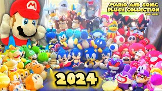 Super Mario and Friends MARIO AND SONIC PLUSH COLLECTION 2024 [upl. by Sremmus]